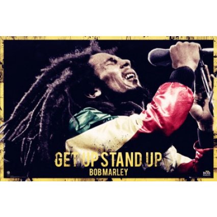 Plakát Bob Marley - Get Up Stand Up
