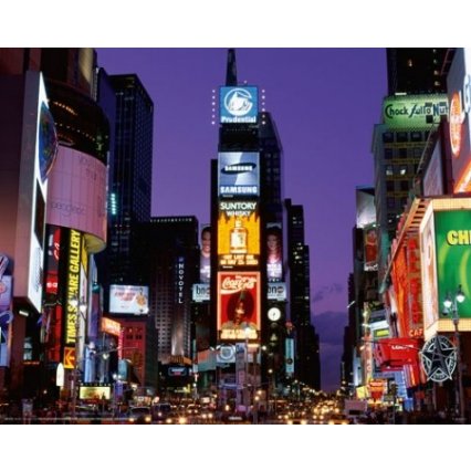 Plakát New York - Times Square At Night