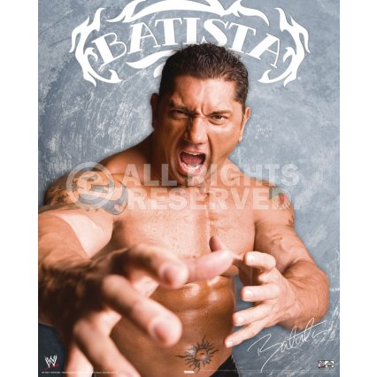 Plakát WWE Batista - Glance